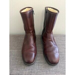 Hush Puppies Shoes Mens 10 Ankle Boots Shepsky Black Leather Zip Dress Classic Hush puppies mens boots - Gem main image 3